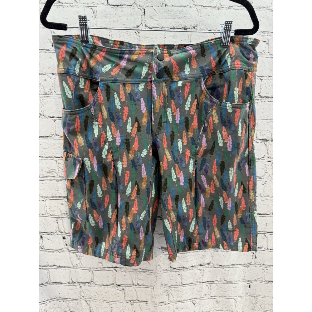 SHREDLY The Leslie 10" Zipper Snap Mid Rise MTB Short Cargo Pocket Women's 8